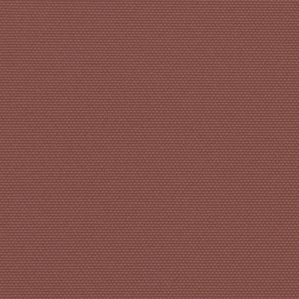 Barna behúzható oldalsó napellenző 160 x 600 cm