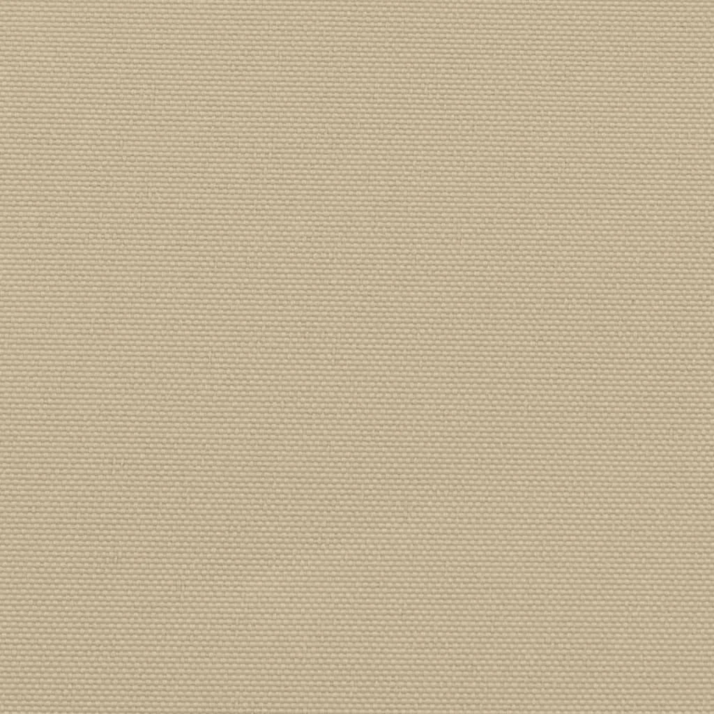 Bézs behúzható oldalsó napellenző 140 x 1000 cm