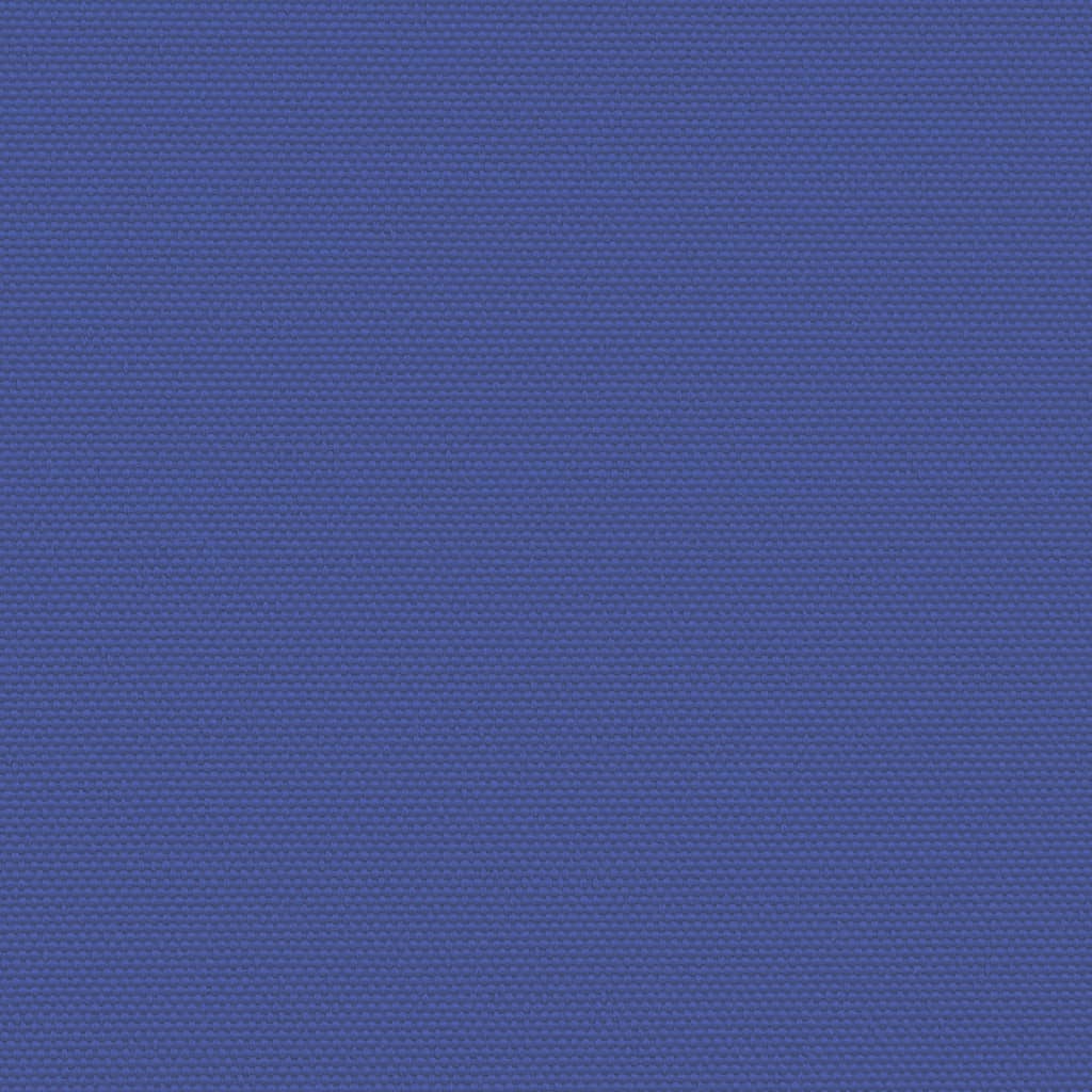 Kék behúzható oldalsó napellenző 200 x 1000 cm