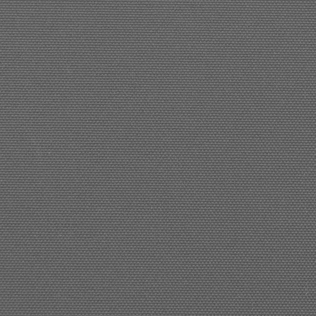 Antracitszürke behúzható oldalsó napellenző 120 x 1000 cm