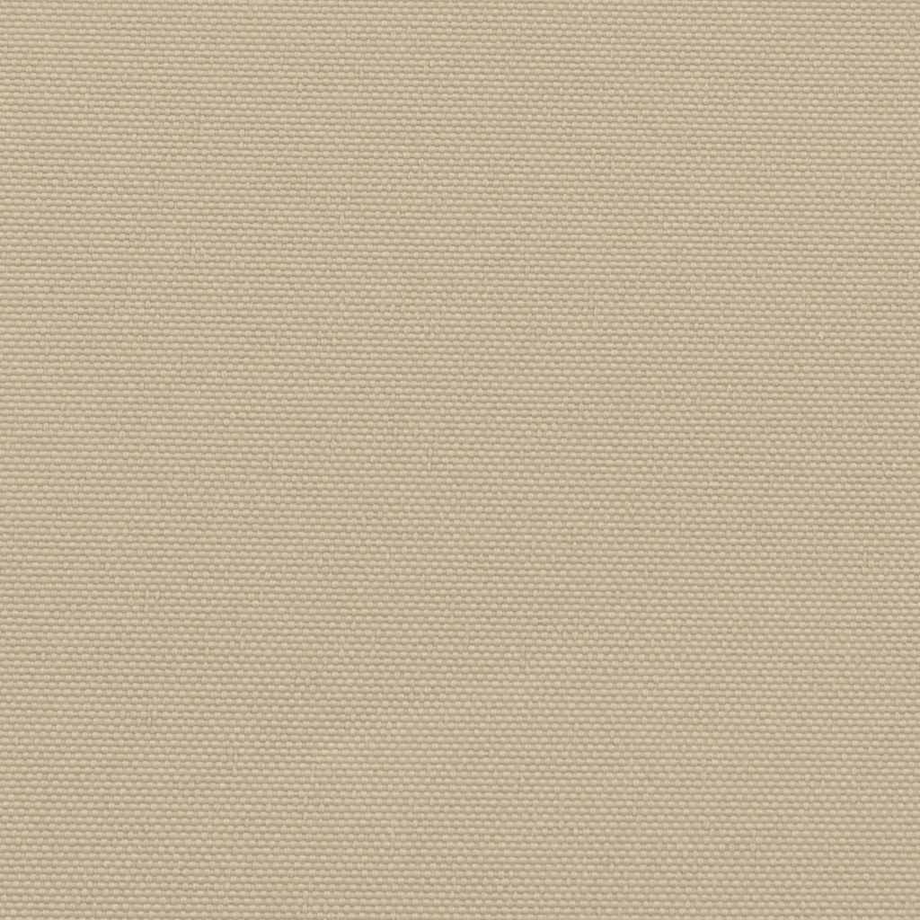 Bézs behúzható oldalsó napellenző 120 x 1200 cm