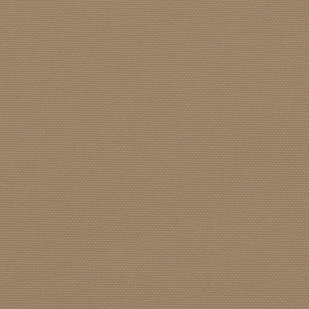 Tópszínű behúzható oldalsó napellenző 140x1200 cm