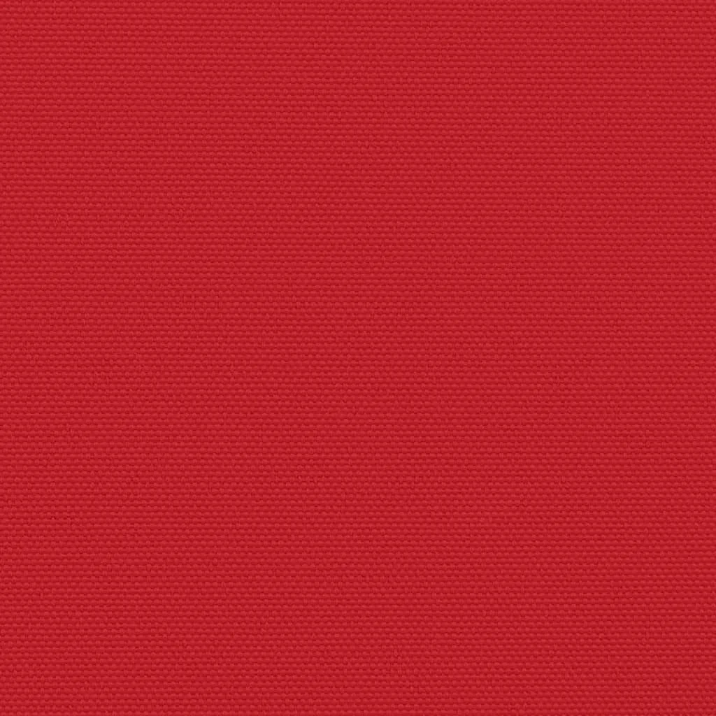 Piros behúzható oldalsó napellenző 160 x 1200 cm