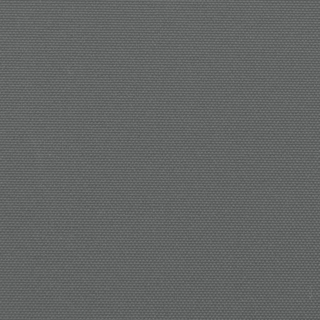 Antracitszürke behúzható oldalsó napellenző 180 x 1200 cm
