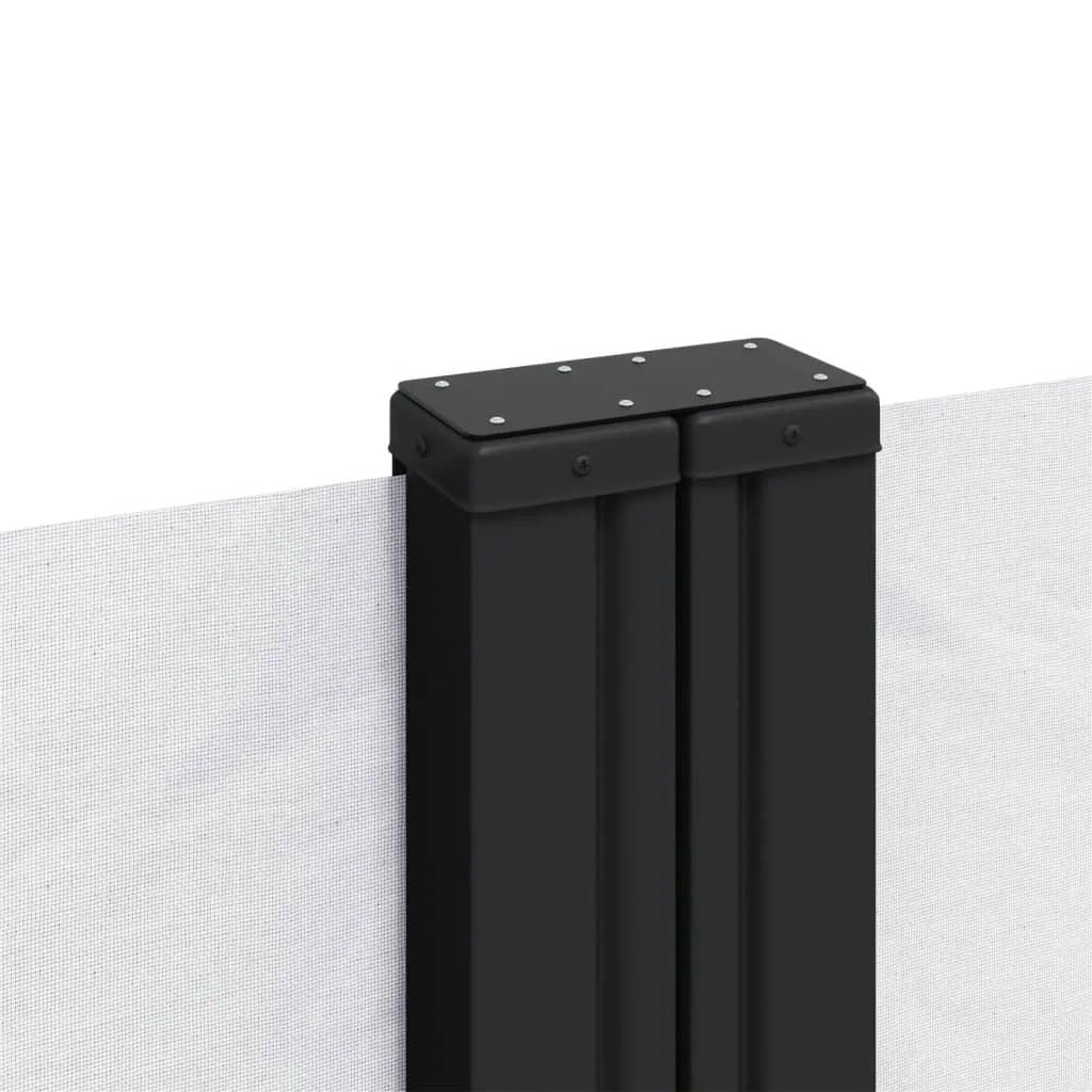 Fehér behúzható oldalsó napellenző 180 x 1200 cm