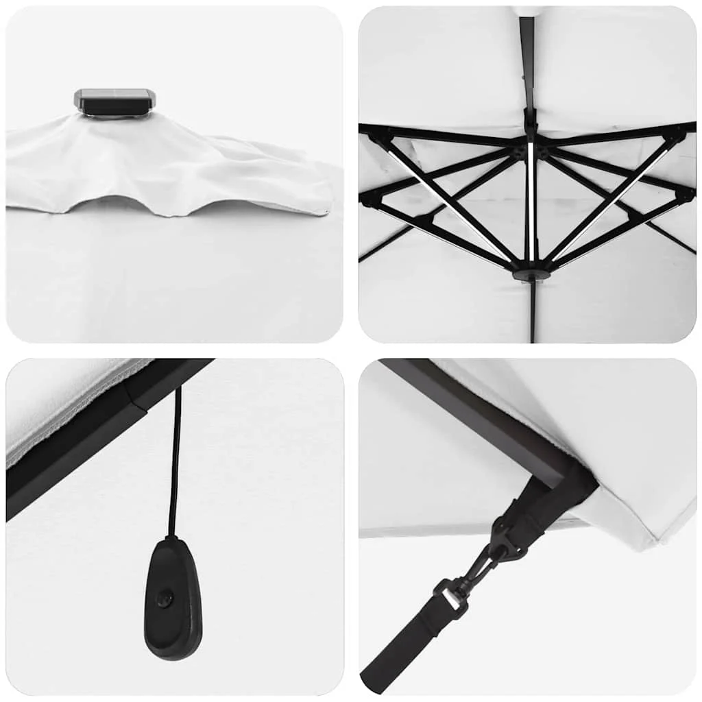 Cantilever Roma Napernyő Beige és fekete 352 x 251 x 265 cm