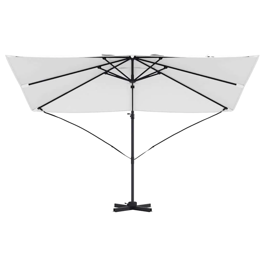 Cantilever Roma Napernyő Beige és fekete 352 x 251 x 260 cm