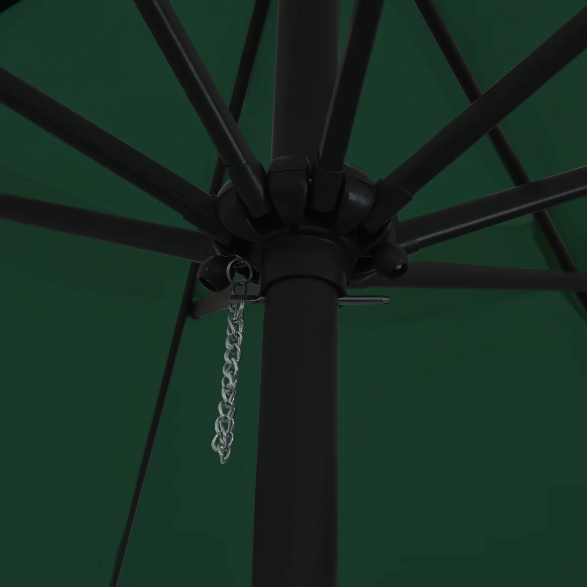Kerti Napernyő ø395x245 cm Zöld