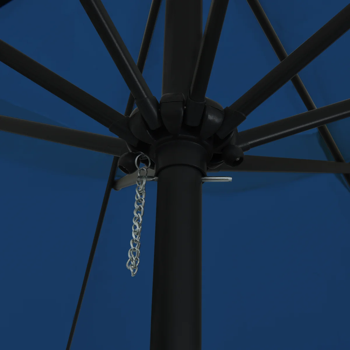 Kerti Napernyő ø395x245 cm Kék