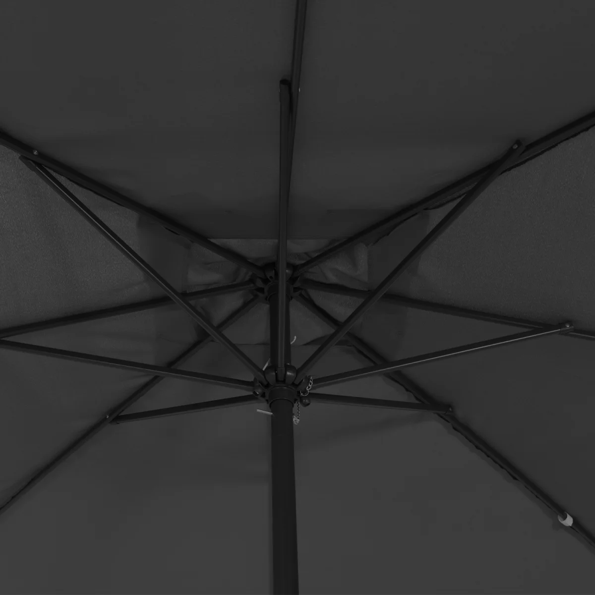 Négyzet alakú Kertiparány 295x245 cm Antracit