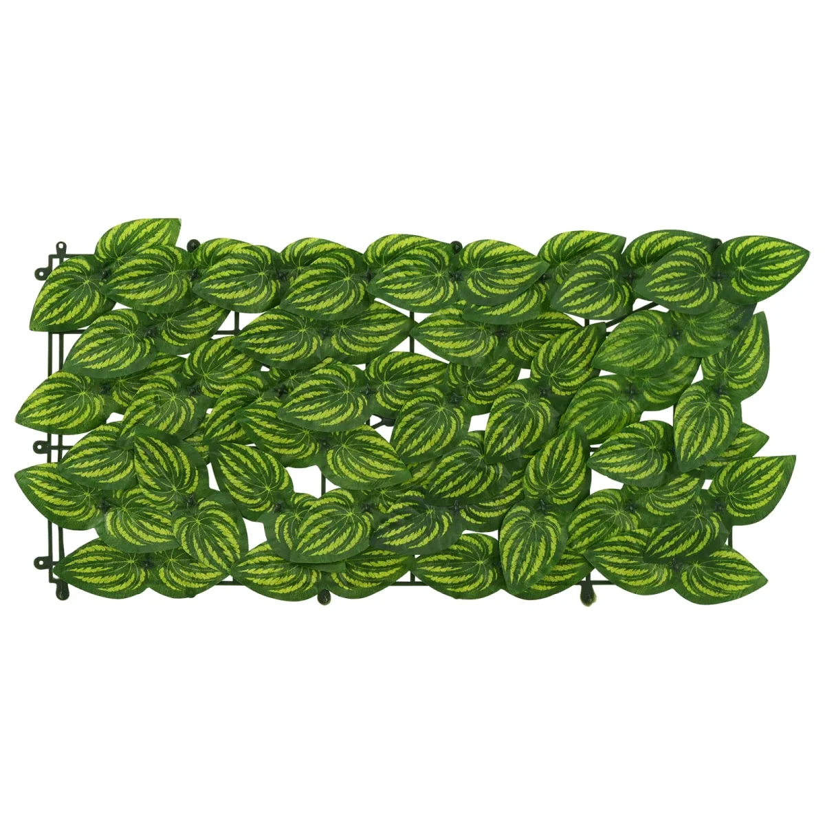 Erkély képernyő levelekkel Zöld és Sárga 400 x 150 cm