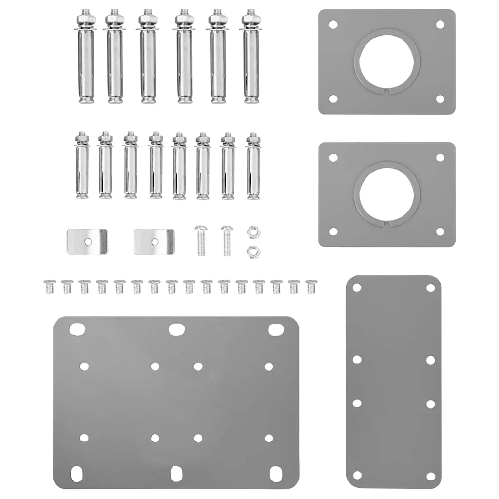 összecsukható oldalsó napellenző 160x600 cm szürke
