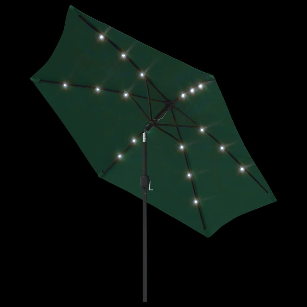 3 m zöld LED konzol napernyő