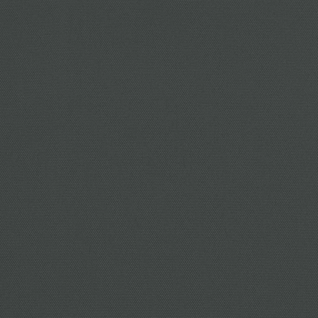 Antracitszürke kültéri napernyő fémrúddal 300 x 200 cm