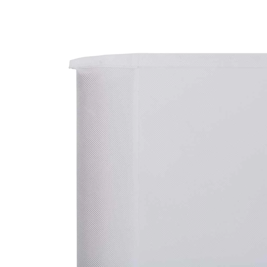 Homokfehér 9 paneles szövet szélfogó 1200 x 80 cm