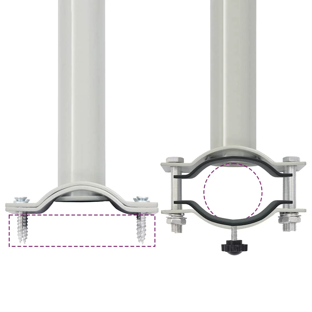 Piros behúzható oldalsó terasz napellenző 160 x 300 cm