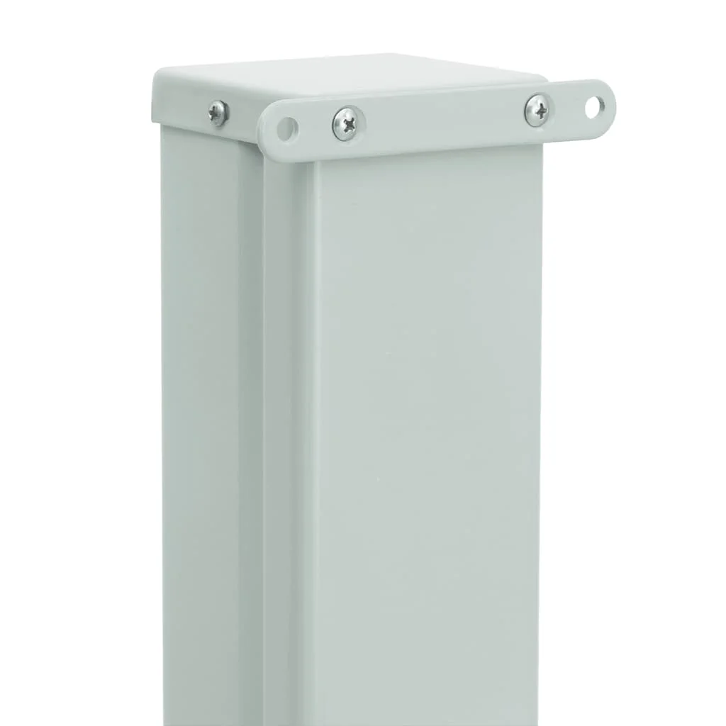 Szürke kihúzható oldalsó teraszi napellenző 140 x 500 cm