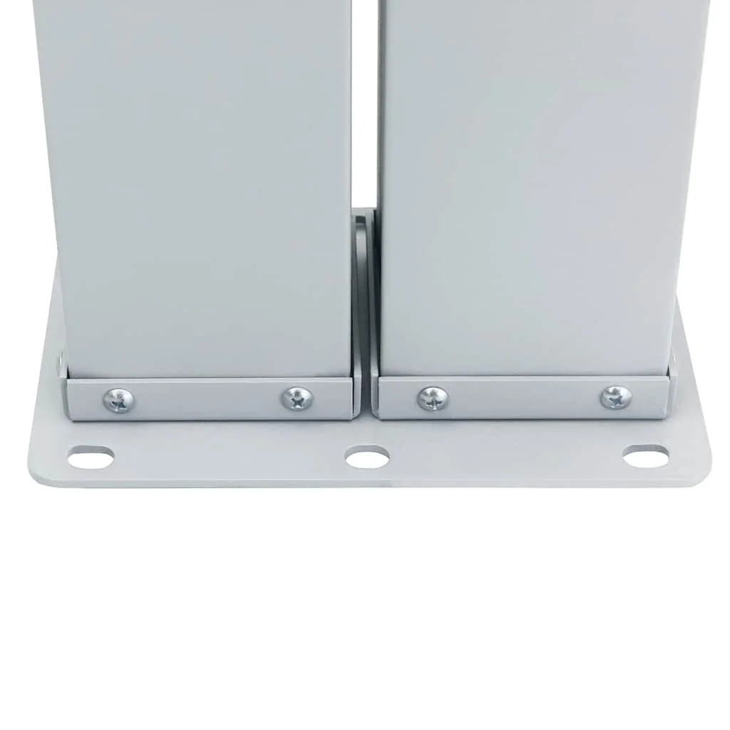 Fekete behúzható oldalsó napellenző 120 x 1000 cm