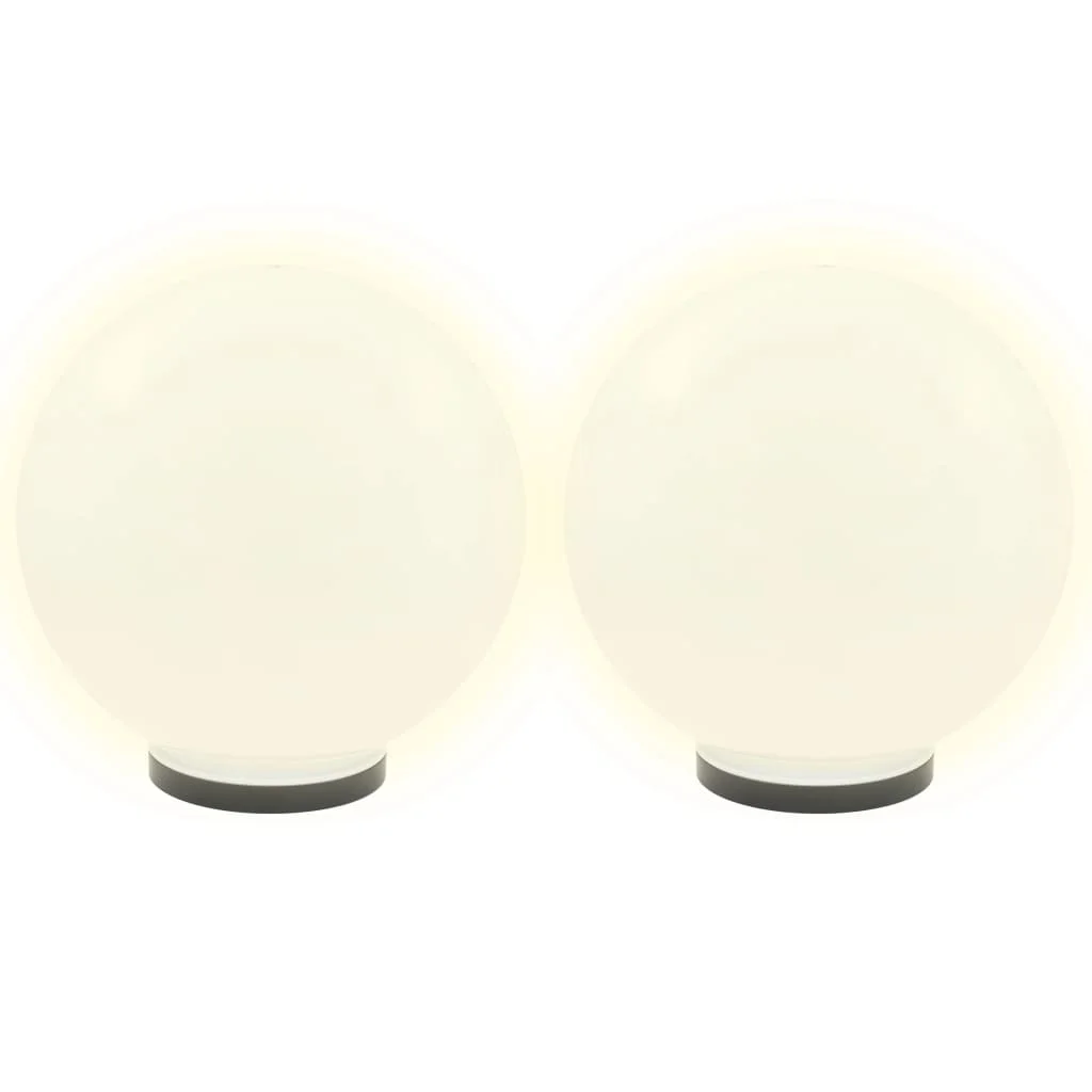 2 db LED gömblámpa 40 cm PMMA