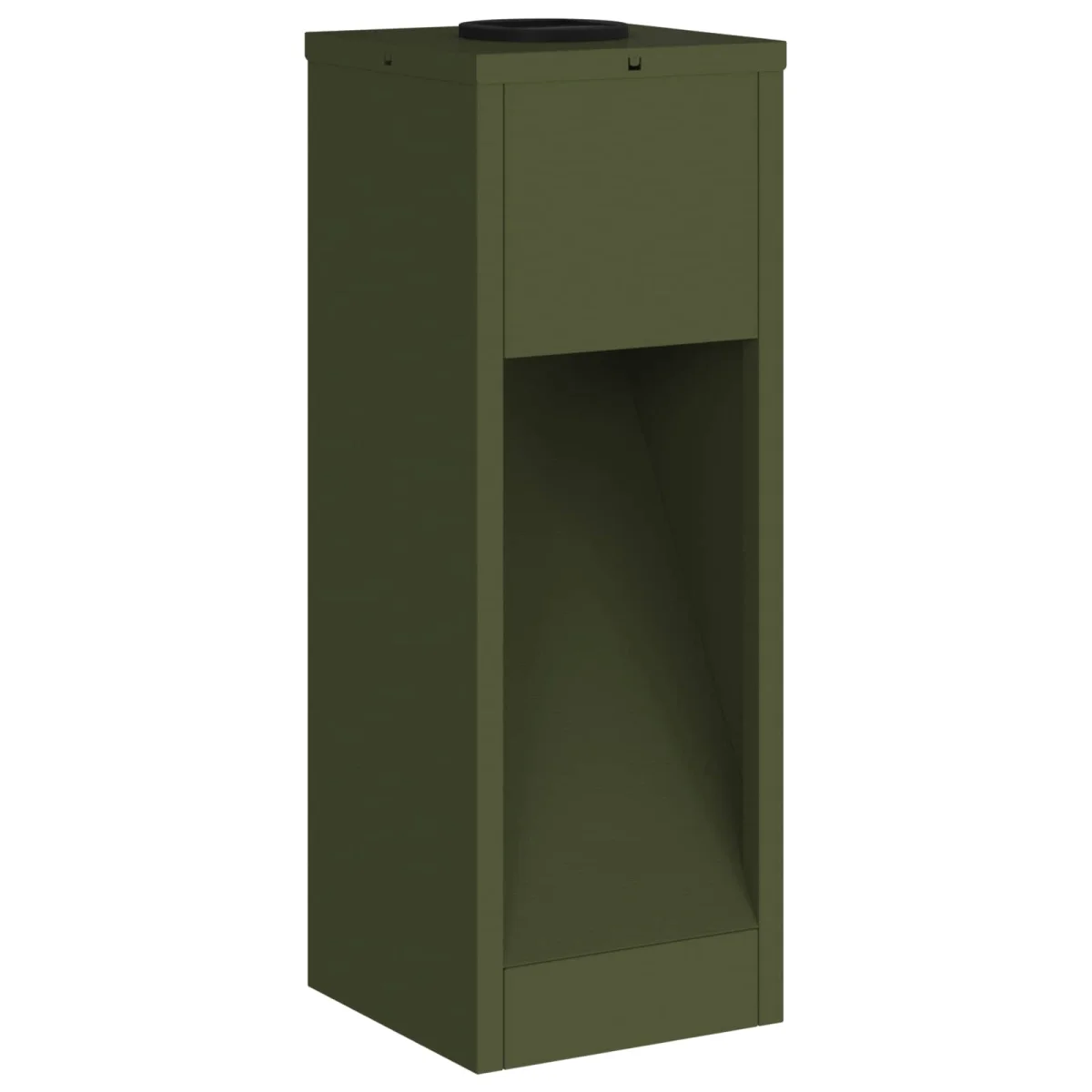 Napelemes LED Útjelző Lámpa 2 pcs Olajzöld