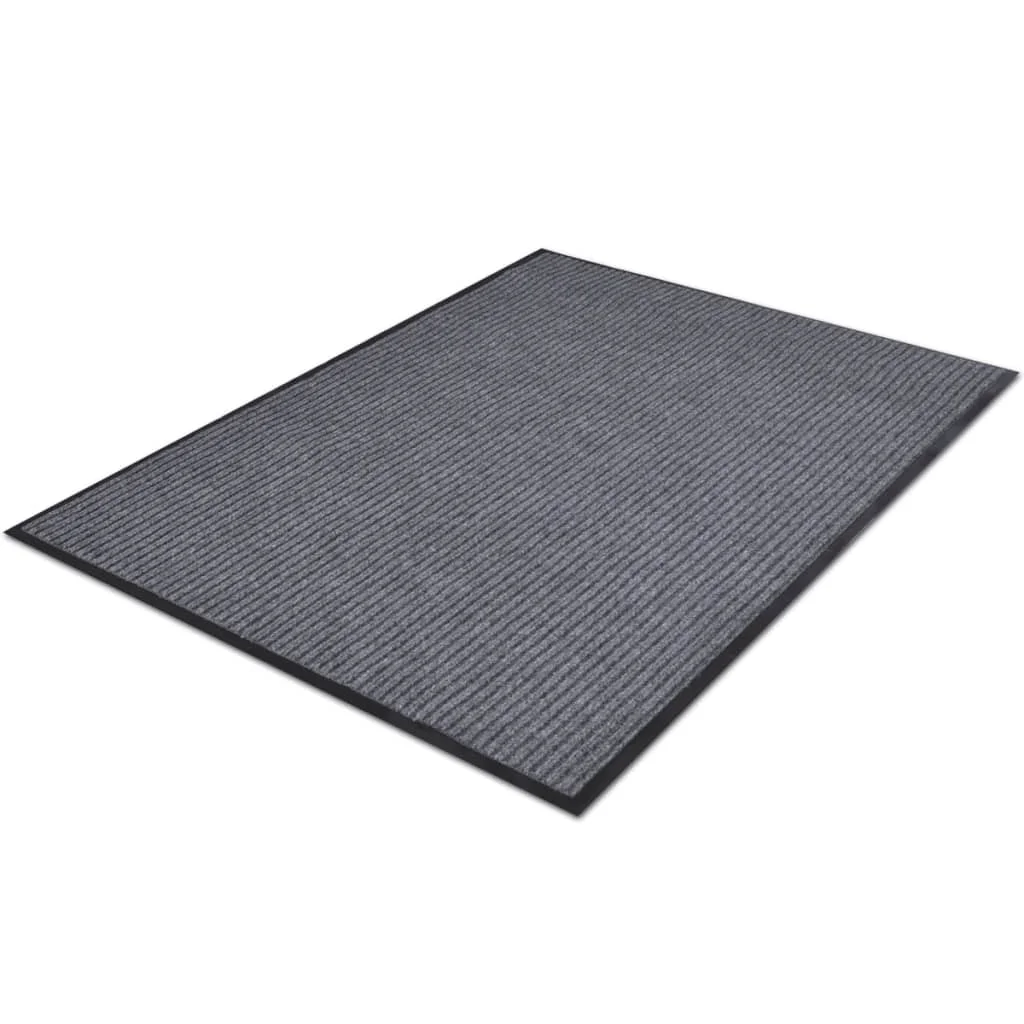 4 db szürke PVC lábtörlő 90 x 60 cm 