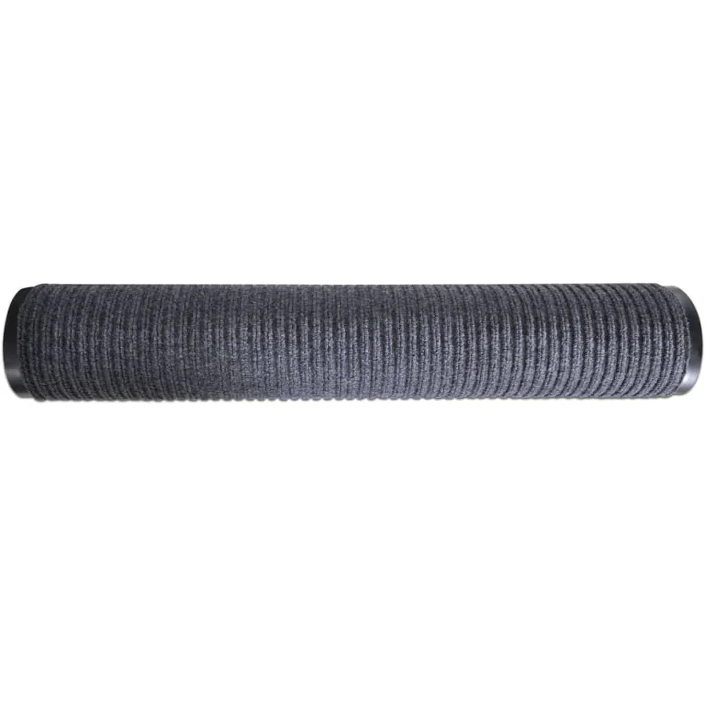4 db szürke PVC lábtörlő 90 x 60 cm 