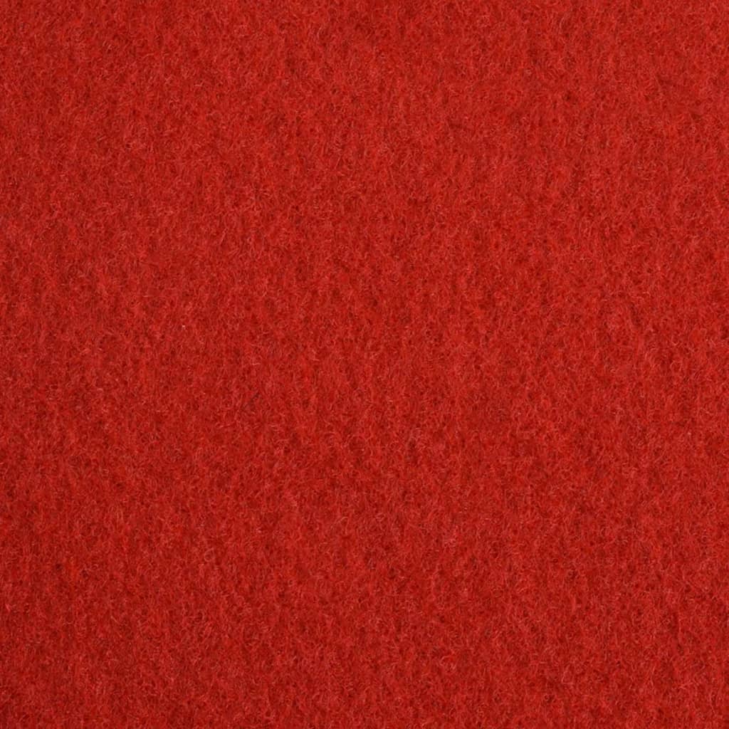 1x24 m Piros világos kiállítási szőnyeg