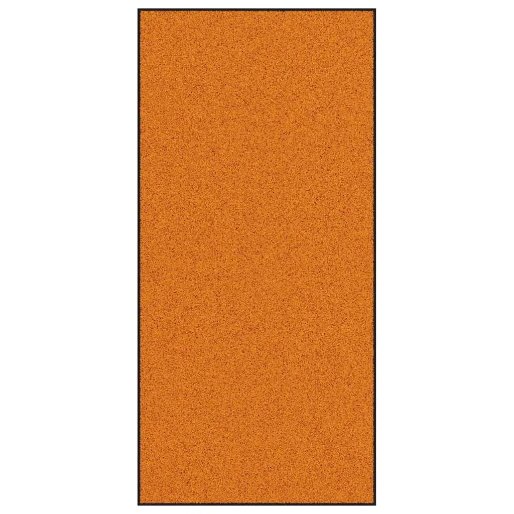 Mosógépben Mosható Narancs Lábtörlő 120x250 cm