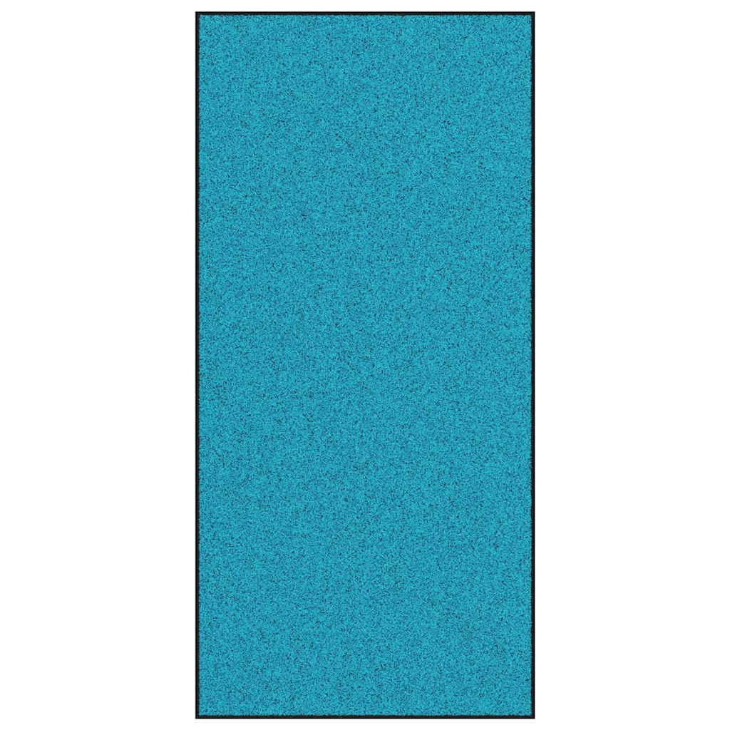 Kék Mosdópadló, Mosható Mosógépben 120x250 cm