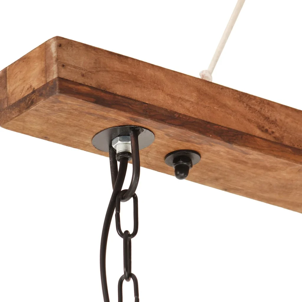 Fekete ipari függőlámpa 25 W 109 cm E27