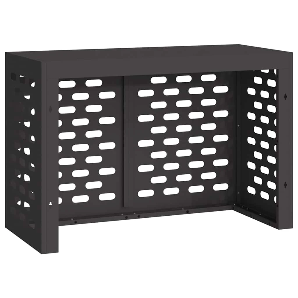 Légkondicionáló Takaró Fekete 90 x 40 x 60 cm Acél