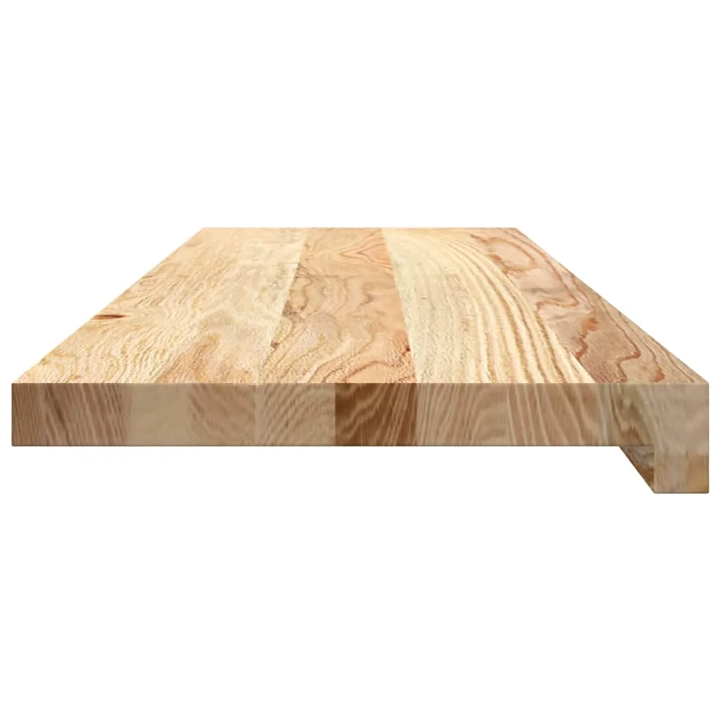 4 db tömör tölgyfa lépcsőfokok kezeletlen 80x30x2 cm