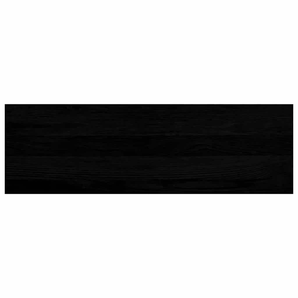 Lépcsőfokok 4 db Sötétbarna 80x30x2 cm tömör fa tölgyfa