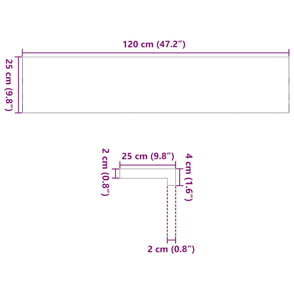 Lépcsőfokok 12 db Sötétbarna 120x25x2 cm tömör fa tölgyfa