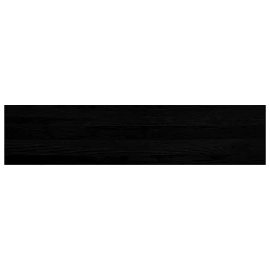 Lépcsőfokok 2 db Sötétbarna 110x25x2 cm tömör fa tölgyfa