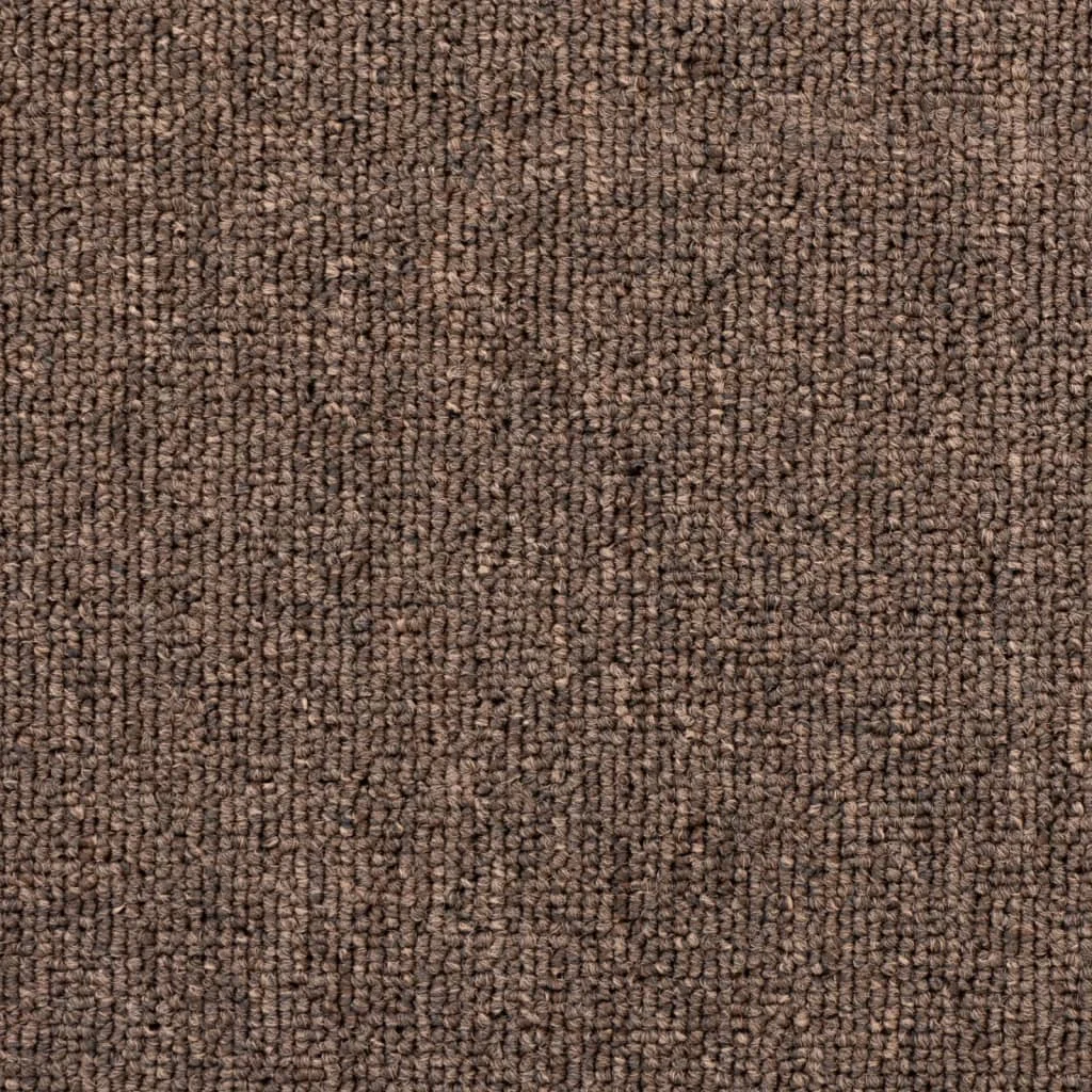 15 db 65 x 24 x 4 cm kávébarna félkör alakú nagy lépcsőszőnyeg