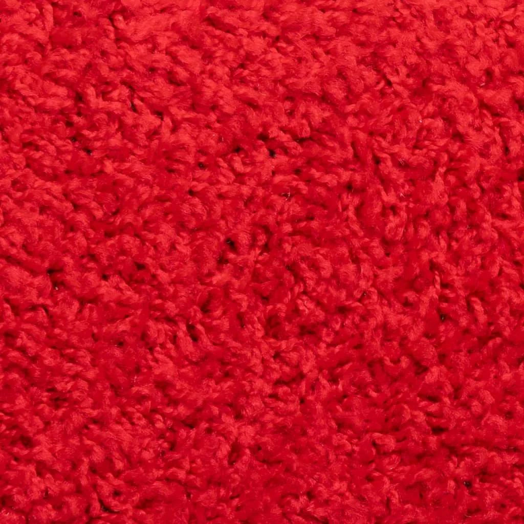 15 db piros, félkör alakú lépcsőszőnyeg 56 x 17 x 3 cm
