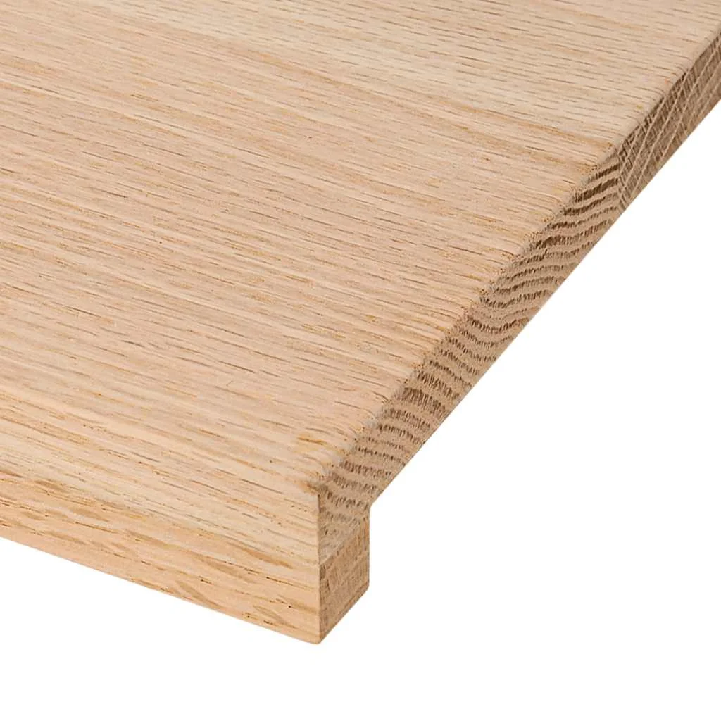 16 db tömör tölgyfa lépcsőfokok kezeletlen 90x30x2 cm