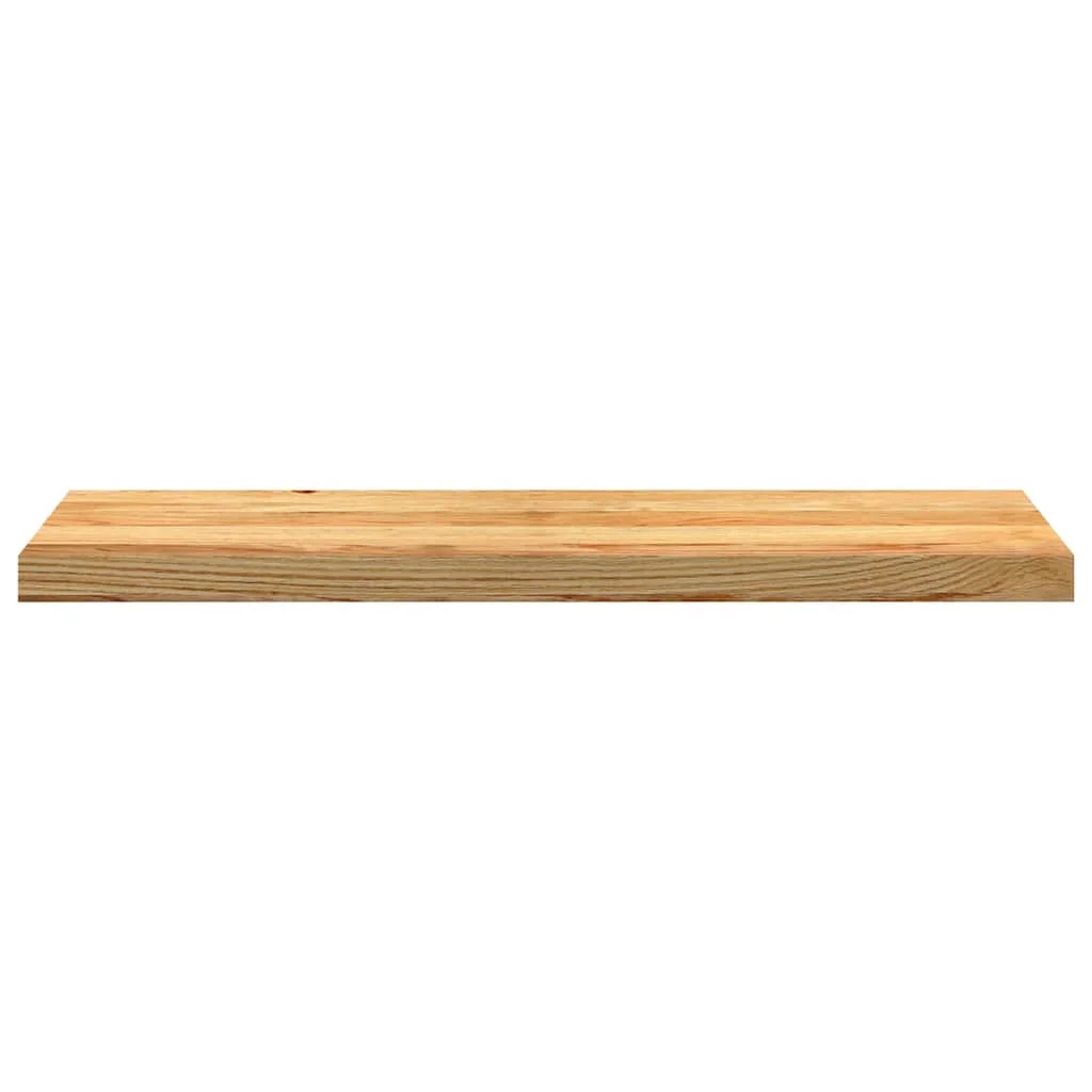 4 db tömör tölgyfa világosbarna lépcsőfokok 90x25x2 cm
