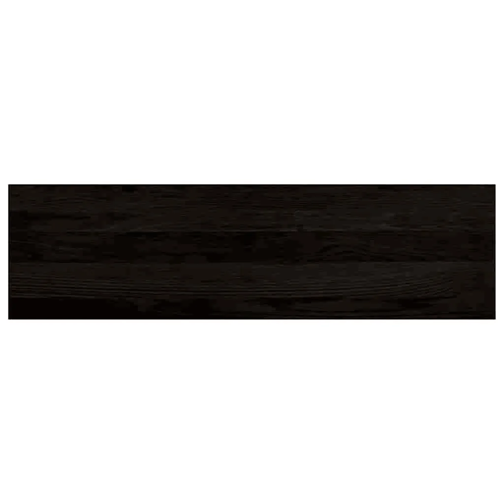 Lépcsőfokok 12 db Sötétbarna 90x30x2 cm tömör fa tölgyfa