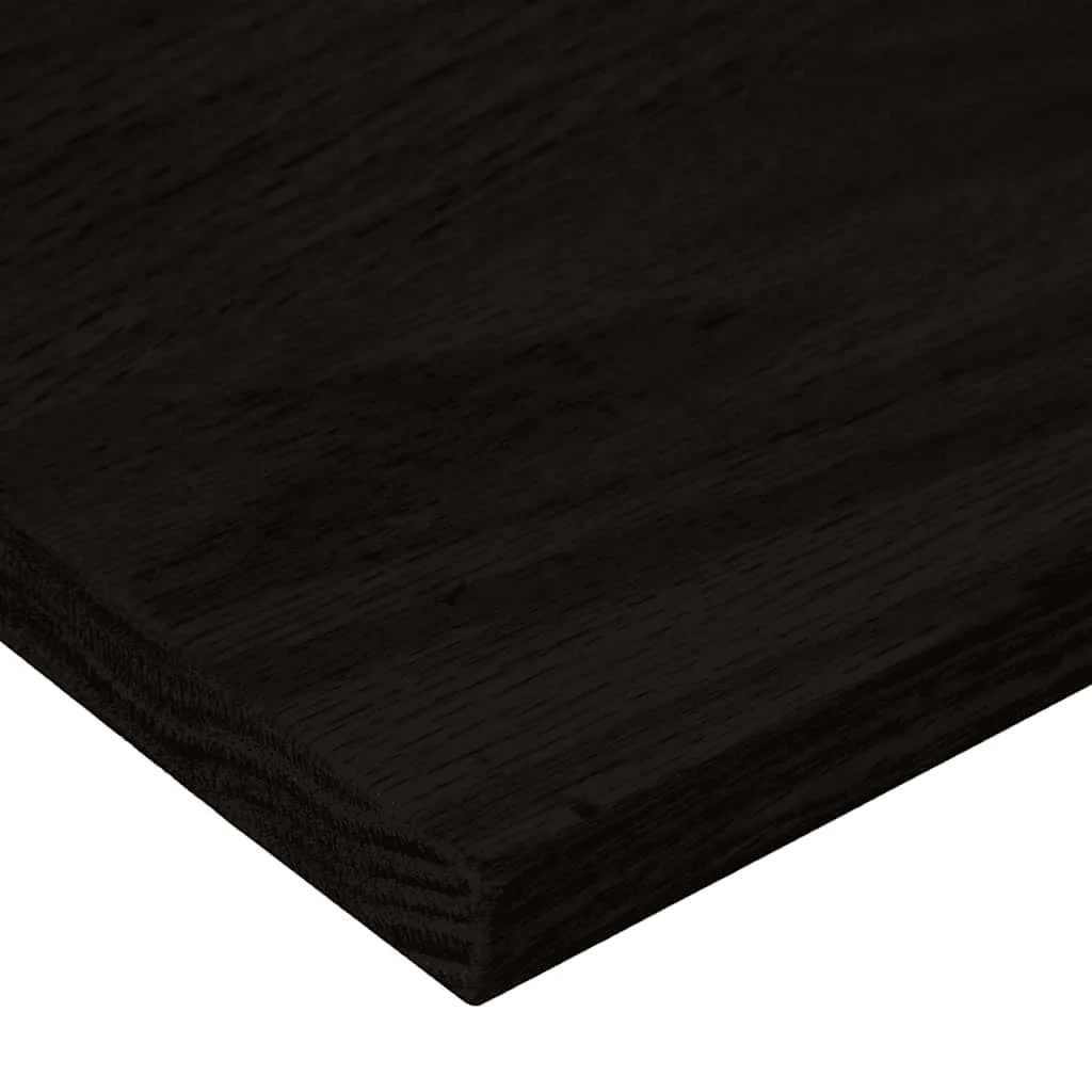 Lépcsőfokok 12 db Sötétbarna 90x30x2 cm tömör fa tölgyfa