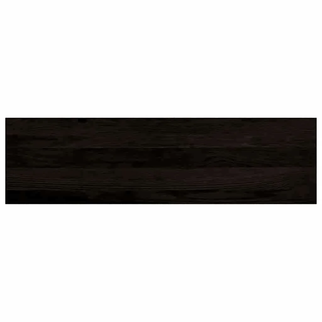Lépcsőfokok 16 db sötétbarna 90x25x2 cm tömör fa tölgyfa