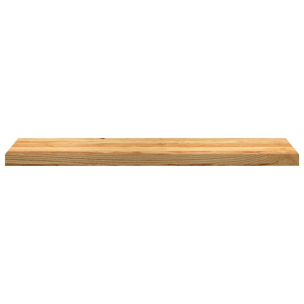 2 db tömör tölgyfa világosbarna lépcsőfokok 100x30x2 cm