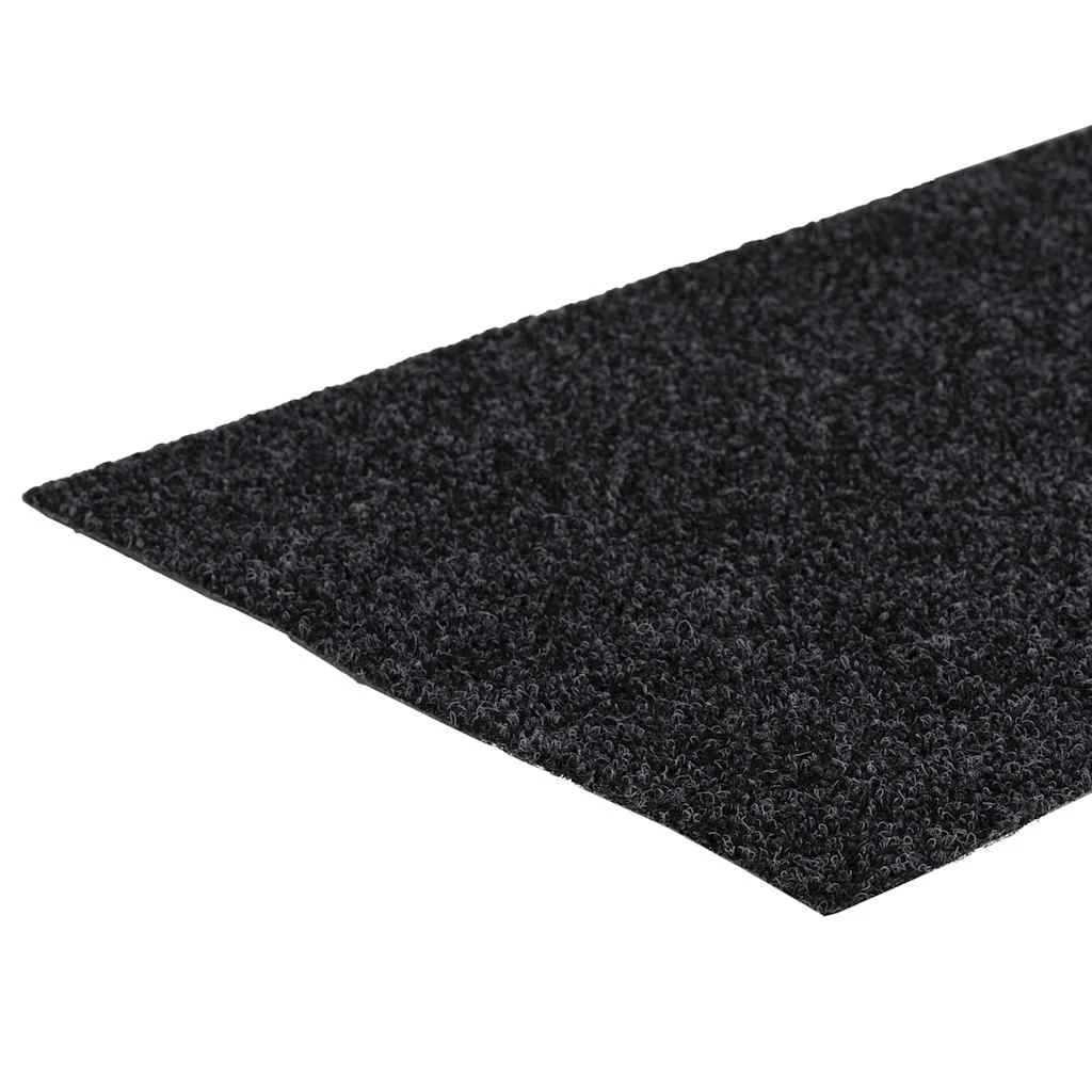 30 db szürke lépcsőszőnyeg öntapadós téglalap alakú 60x25 cm
