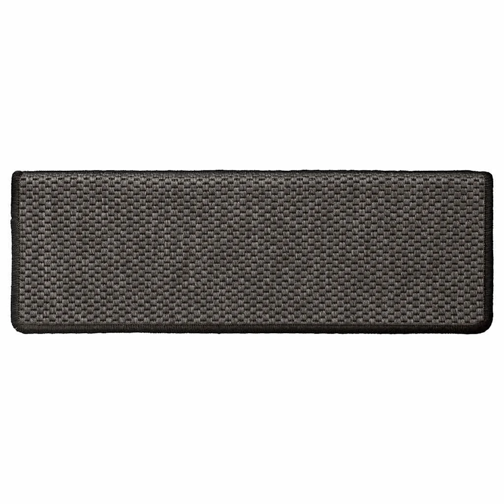 30 db lépcsőszőnyegek öntapadós szizál kinézetű 65x21x4 cm