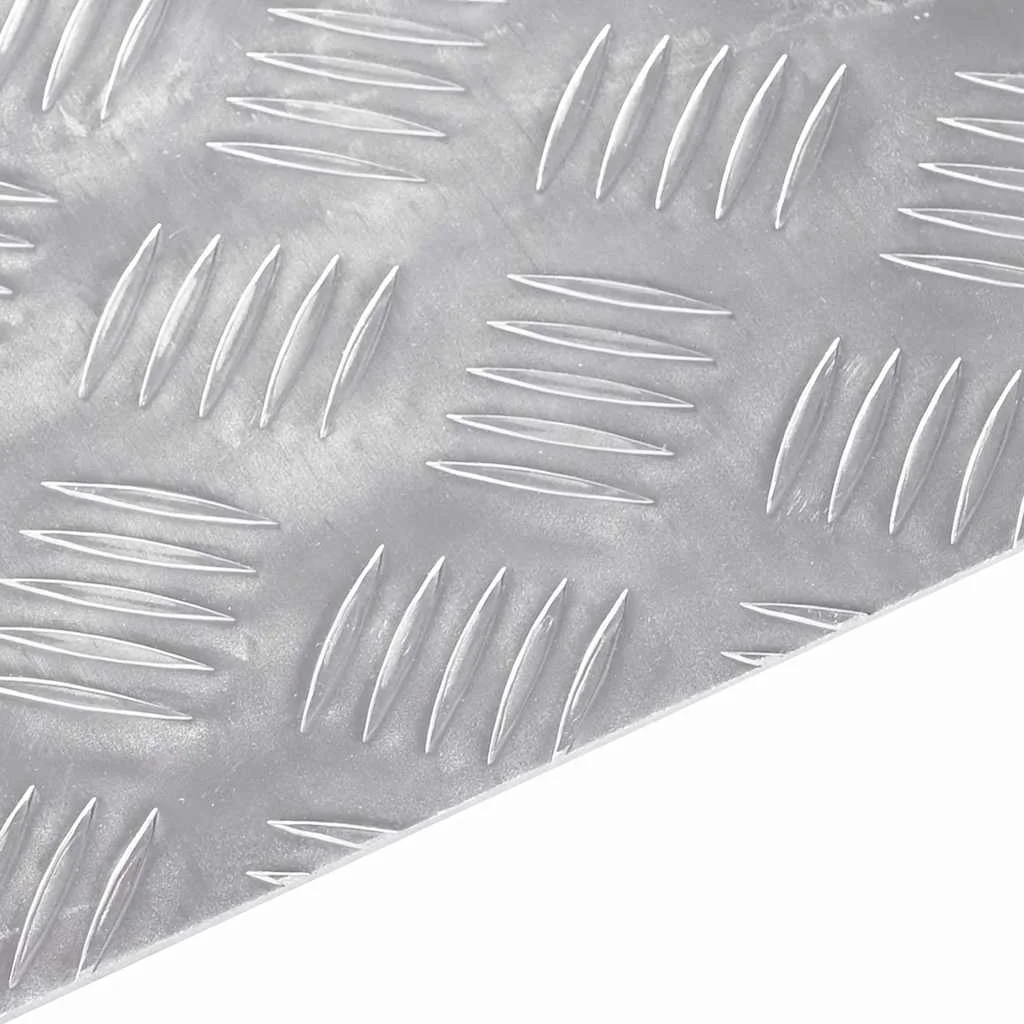 Alumínium Rácsos Lemezek 4 db Csúszásmentes 50x50 cm