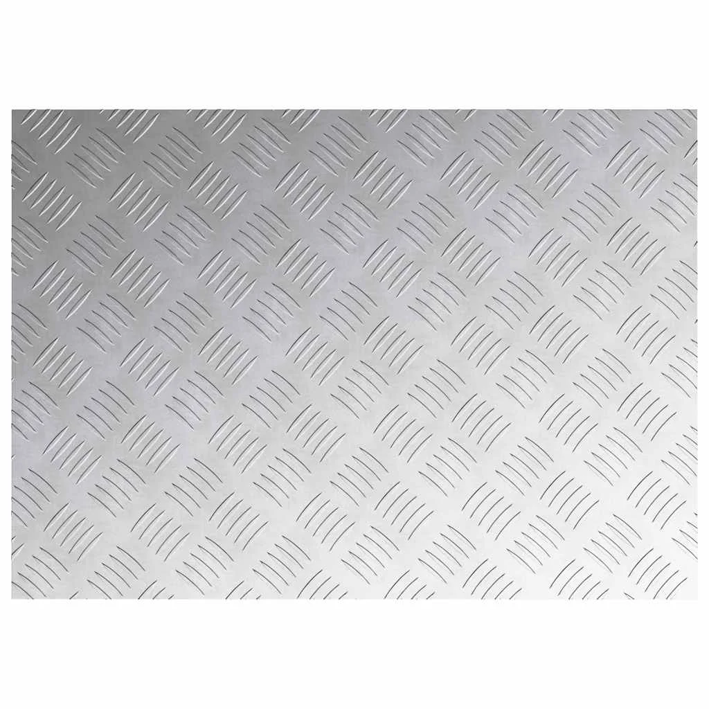 Alumínium Rácsos Lemezek 4 db Csúszásgátló 70x50 cm