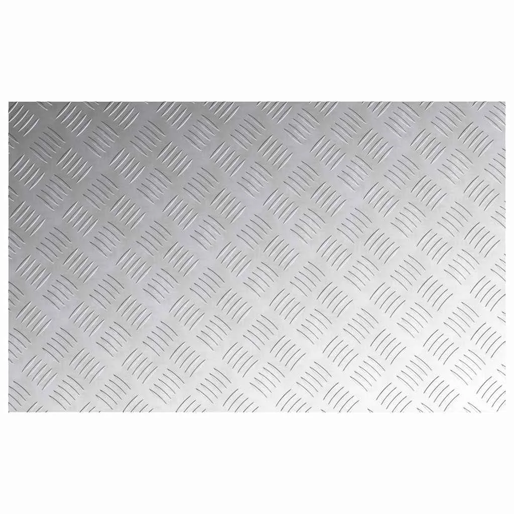 Alumínium Rácsos Lemezek 4 db Csúszásmentes 80x50 cm