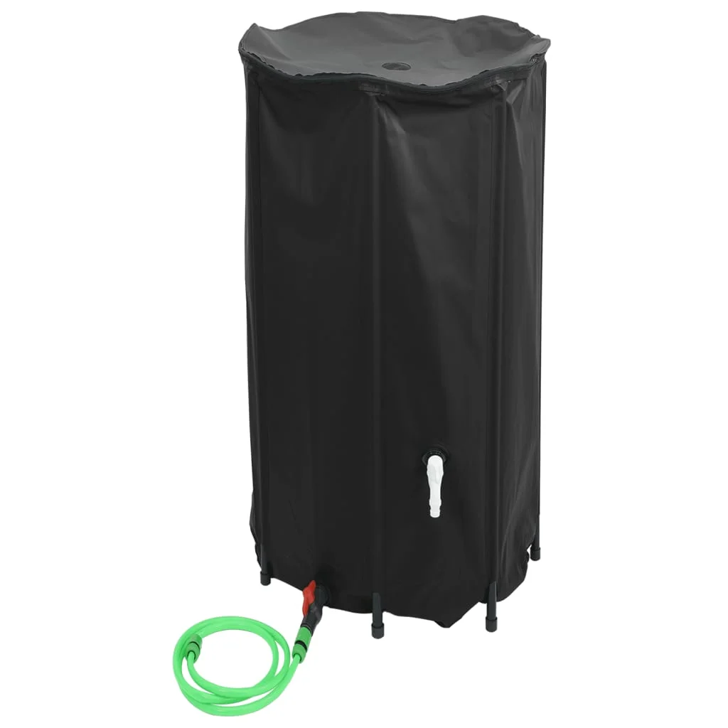 összecsukható PVC víztartály csappal 380 L