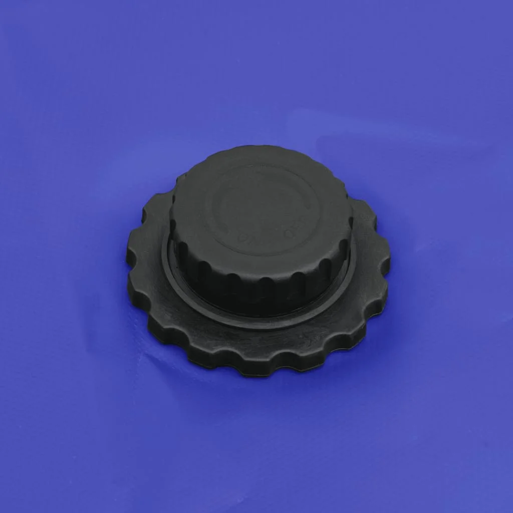 összecsukható PVC víztartály csappal 500 L